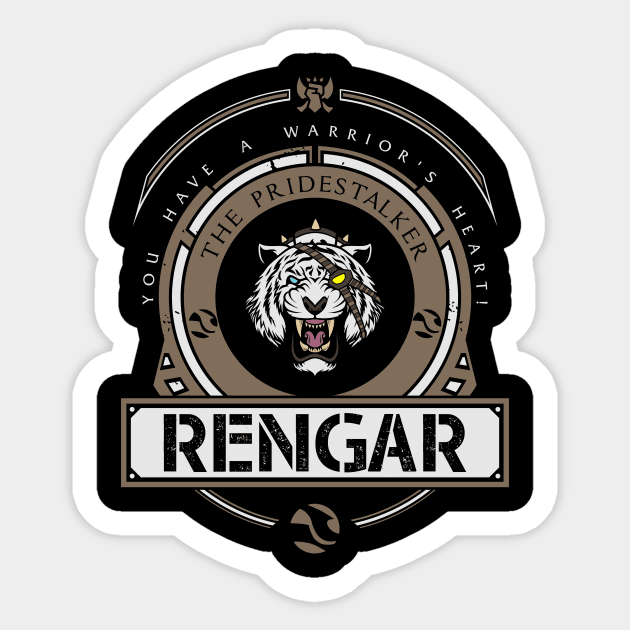 RENGAR - LIMITED EDITION Sticker by DaniLifestyle